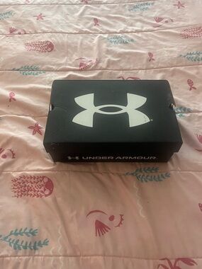 Under Armour Black Shoe Box with White Logo